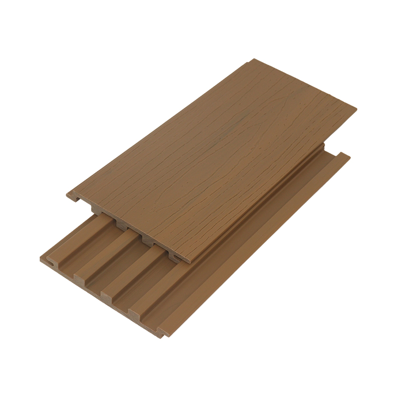 SRL-142*13mm পরিবেশ বান্ধব 3D এমবসড WPC ওয়াল প্যানেলগুলি সাজসজ্জার জন্য ব্যবহার করা হয়